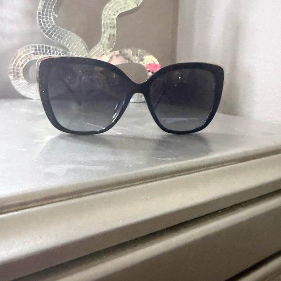 Michael Kors Black Frame Sunglasses with Gold Details - Picture 2 of 7